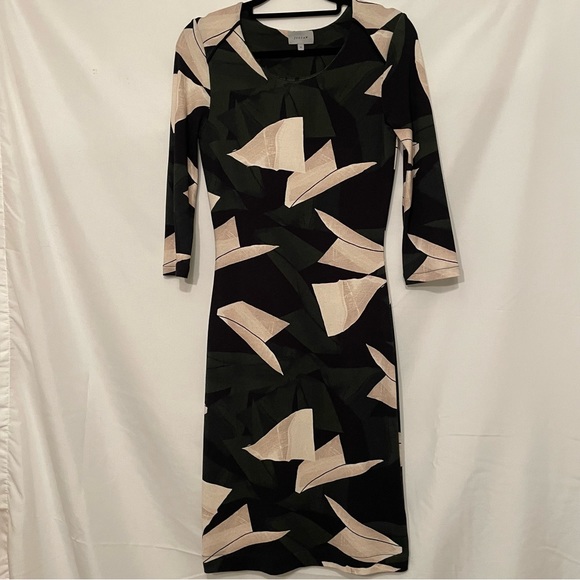Jigsaw | Dresses | Jigsaw Green Print Dress | Poshmark